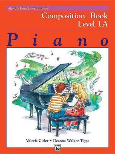 Cover image for Alfred's Basic Piano Library Composition Book, Bk 1a