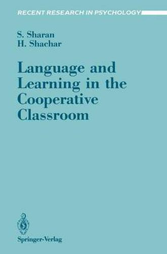 Cover image for Language and Learning in the Cooperative Classroom