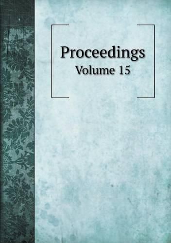 Proceedings Volume 15