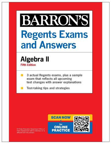Cover image for Regents Exams and Answers: Algebra II, Fifth Edition (Barron's New York Regents)
