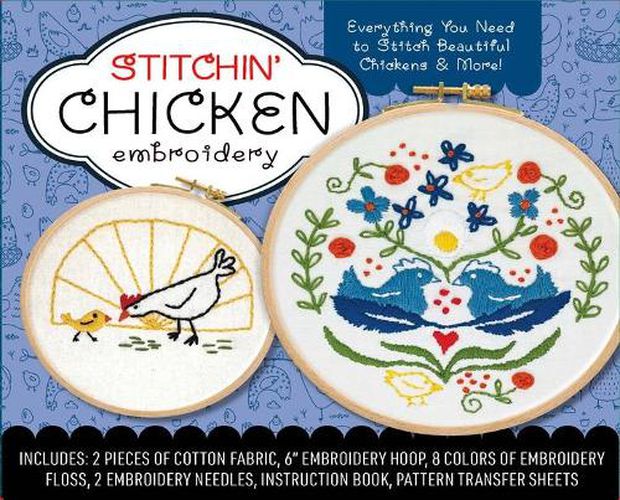 Stitchin' Chicken Embroidery Kit