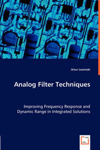 Cover image for Analog Filter Techniques