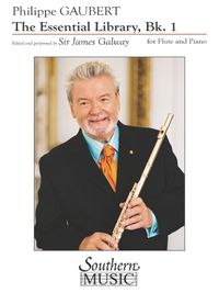 Cover image for Gaubert Essential Library for Flute and Piano Bk 1