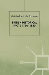 Cover image for British Historical Facts, 1760-1830