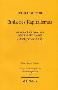 Cover image for Ethik des Kapitalismus