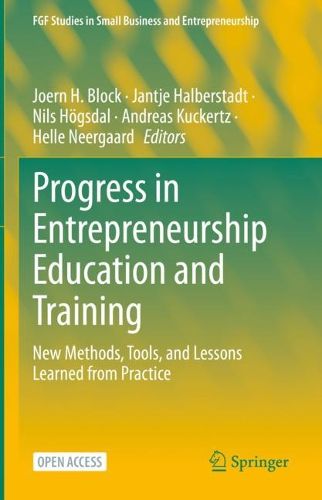 Cover image for Progress in Entrepreneurship Education and Training