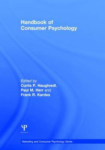 Cover image for Handbook of Consumer Psychology