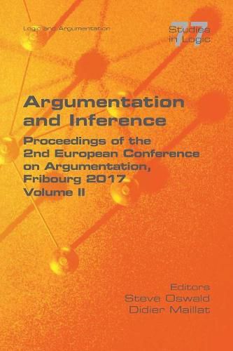 Cover image for Argumentation and Inference. Volume II: Proceedings of the 2nd European Conference on Argumentation