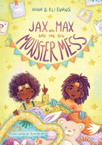 Cover image for Jax and Max and the Big Monster Mess