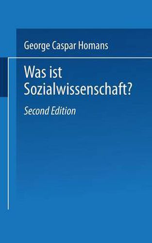 Was ist Sozialwissenschaft?