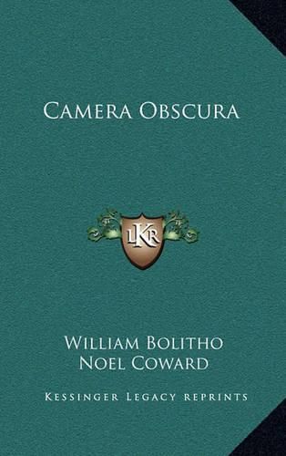 Cover image for Camera Obscura