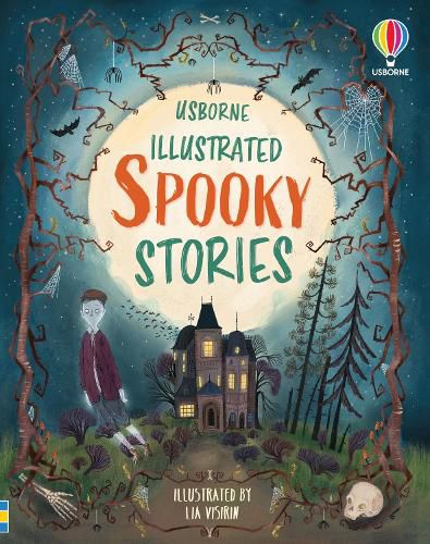 Cover image for Illustrated Spooky Stories