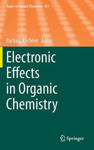 Cover image for Electronic Effects in Organic Chemistry