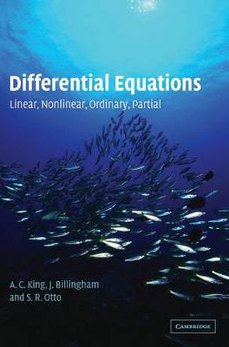 Differential Equations: Linear, Nonlinear, Ordinary, Partial