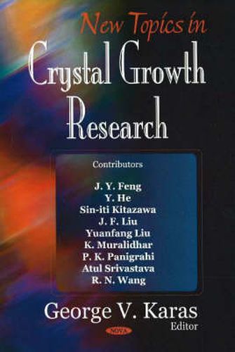 Cover image for New Topics in Crystal Growth Research