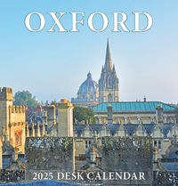 Cover image for Oxford Colleges Mini Desktop Calendar - 2025
