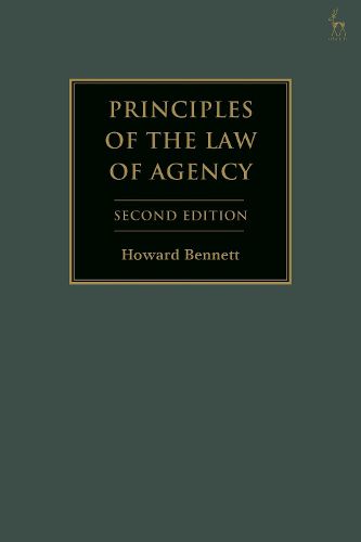 Cover image for Principles of the Law of Agency