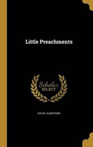 Cover image for Little Preachments