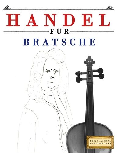 Cover image for Handel fuer Bratsche