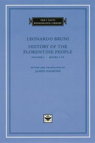 Cover image for History of the Florentine People