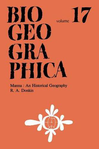 Cover image for Manna: An Historical Geography