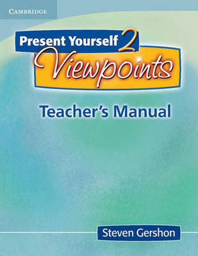 Cover image for Present Yourself 2 Teacher's Manual: Viewpoints