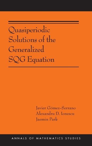 Cover image for Quasiperiodic Solutions of the Generalized SQG Equation