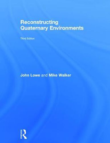 Cover image for Reconstructing Quaternary Environments