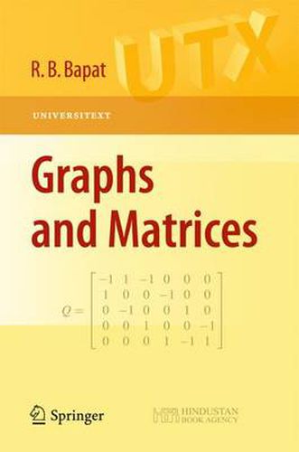 Cover image for Graphs and Matrices
