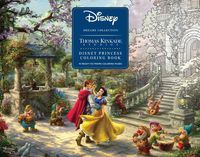 Cover image for Disney Dreams Collection Thomas Kinkade Studios Disney Princess Coloring Poster