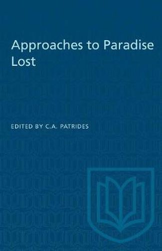 Cover image for Approaches to Paradise Lost