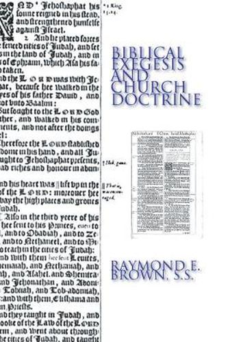 Biblical Exegesis and Church Doctrine