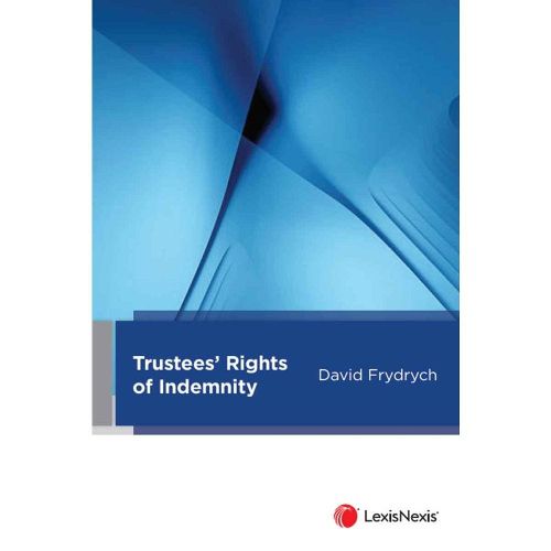 Cover image for Trustees' Rights of Indemnity