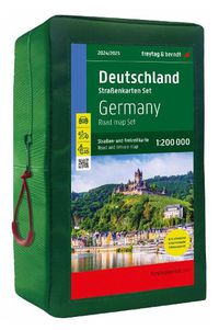 Cover image for Germany, road map set 1:200,000, 2024/2025, freytag & berndt