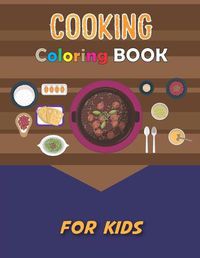 Cover image for Cooking Coloring Book for Kids