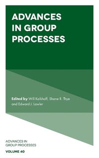 Cover image for Advances in Group Processes