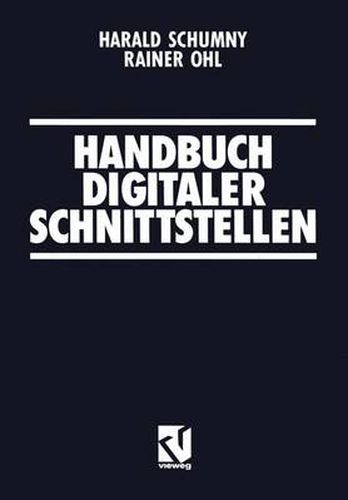 Cover image for Handbuch Digitaler Schnittstellen