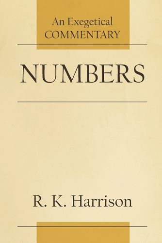 Cover image for Numbers - An Exegetical Commentary