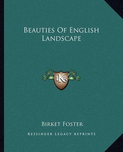 Cover image for Beauties of English Landscape