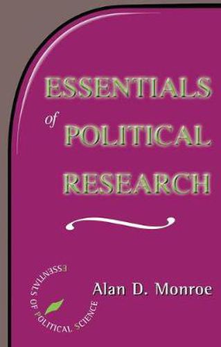 Cover image for Essentials Of Political Research