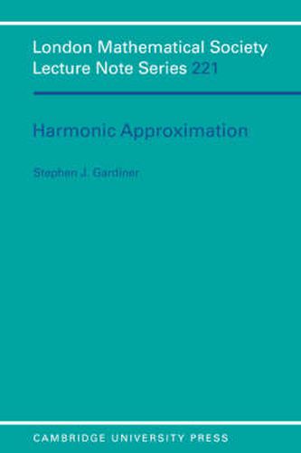 Cover image for Harmonic Approximation