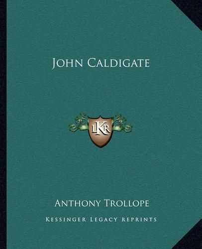 Cover image for John Caldigate