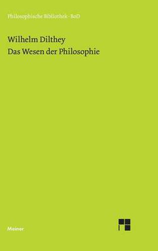 Das Wesen der Philosophie