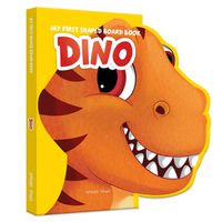 Cover image for My First Shaped Illustrated Dino