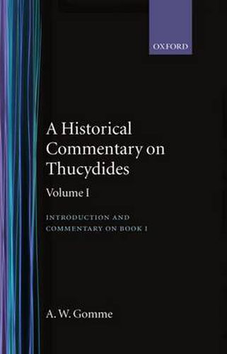 Cover image for An Historical Commentary on Thucydides