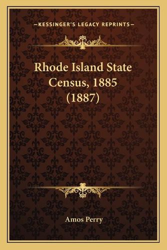 Rhode Island State Census, 1885 (1887)