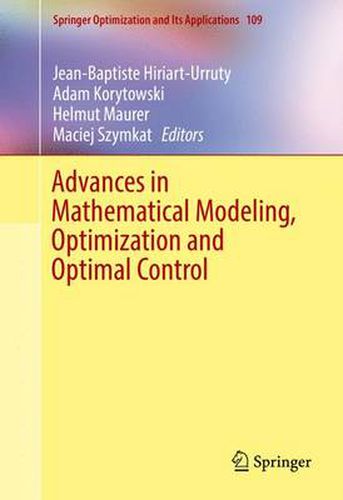 Cover image for Advances in Mathematical Modeling, Optimization and Optimal Control