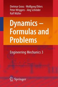 Cover image for Dynamics - Formulas and Problems: Engineering Mechanics