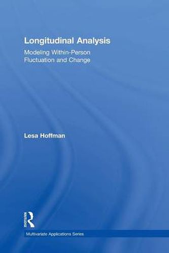 Cover image for Longitudinal Analysis: Modeling Within-Person Fluctuation and Change