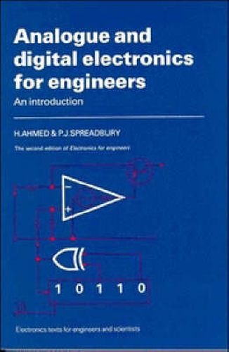 Cover image for Analogue and Digital Electronics for Engineers: An Introduction